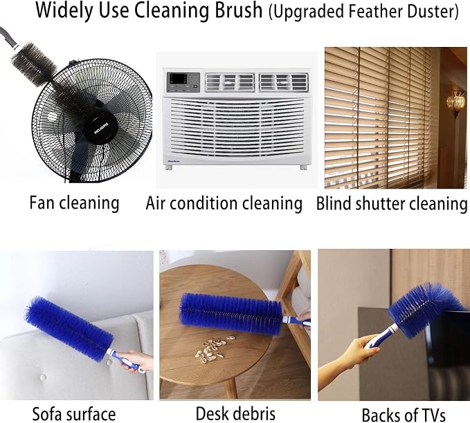 Fan Duster Cleaner Brush, Bendable Cleaning Brush - Image 3
