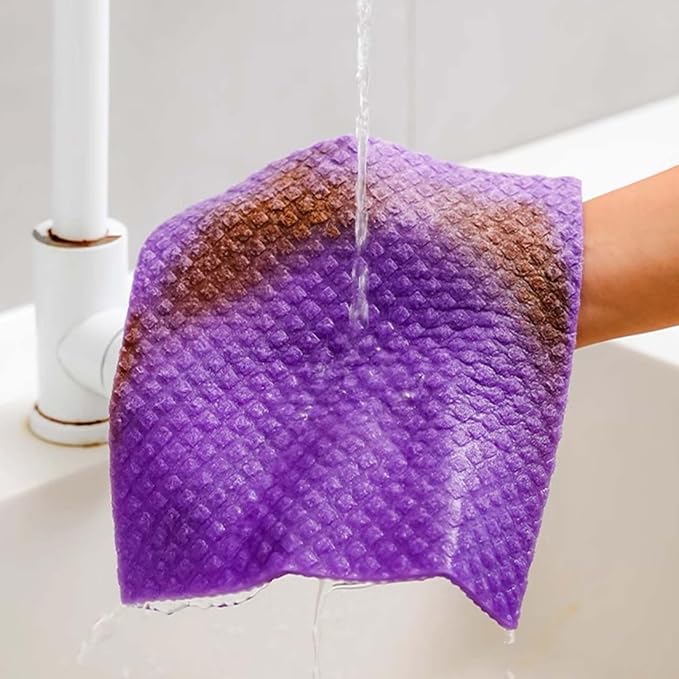 Swedish Dishcloths for Kitchen, 7x8 Inches, Eco-Friendly & Reusable, Super - Image 6