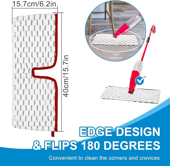 Microfiber Spray Mop Pads Compatible - Image 4