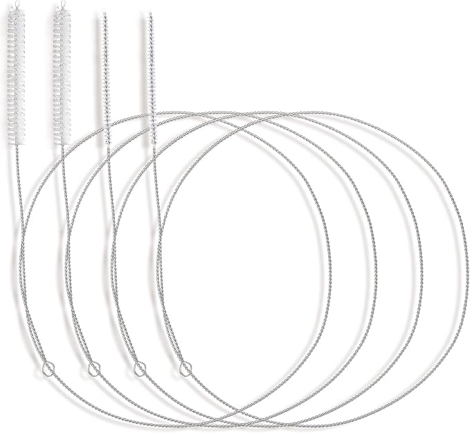 4 Pcs Extra Long Pipe Cleaners by Prasacco