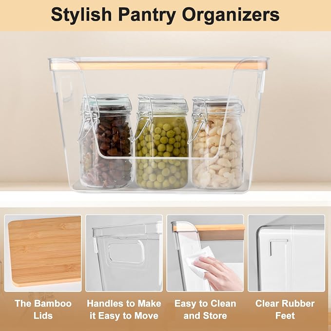 2 Pack Pantry Organizers Storage - Image 6