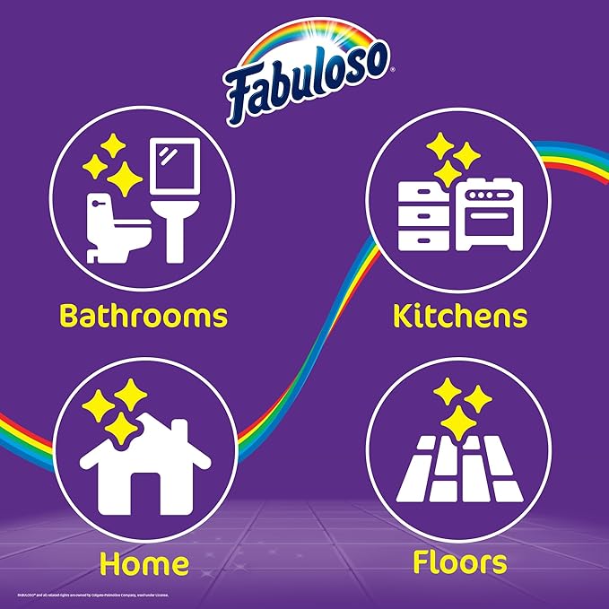 Fabuloso Tile Brush with Spot Scrubber, Long Bathroom Cleaning Brush with - Image 9