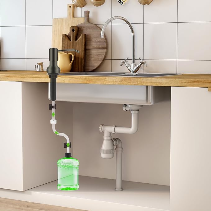 Soap Dispenser for Kitchen Sink, Sink Soap Dispenser - Image 3
