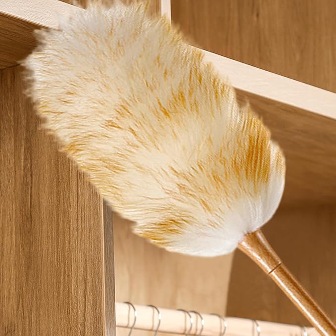 Dusters for Cleaning 20in Static Fluffy Lambswool Duster - Image 6