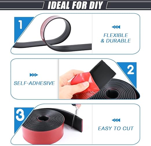 Neoprene Adhesive Rubber Strips, Rolls - Image 3