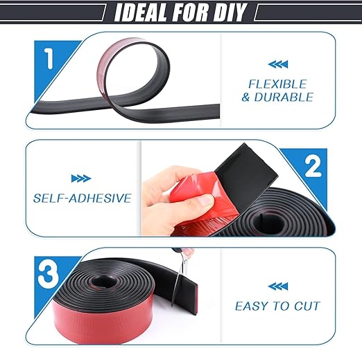 Adhesive Rubber Strips Neoprene Sheets, Rolls & Strips - Image 3