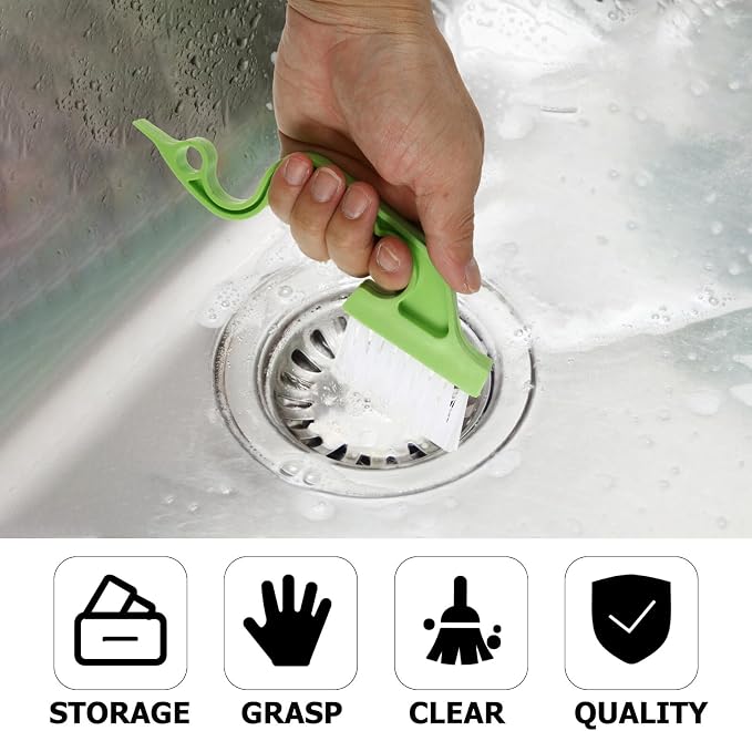 Happyyami 10pcs Air Conditioner Vent and Blinds Cleaning Brush Set, Sturdy - Image 8
