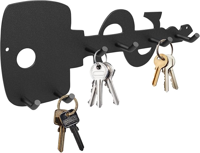 PMMASTO Key Holder Wall Mounted, Key Hooks - Image 6