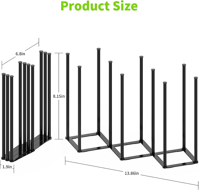 Collapsible Bottle Drying Rack, Foldable Baby Bottle Drying Rack, Portable - Image 2