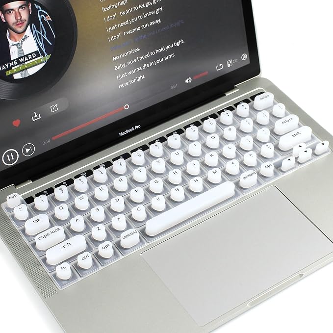 Keyboard Cover for Long Nails, Acrylic Gel Nails by Unknown
