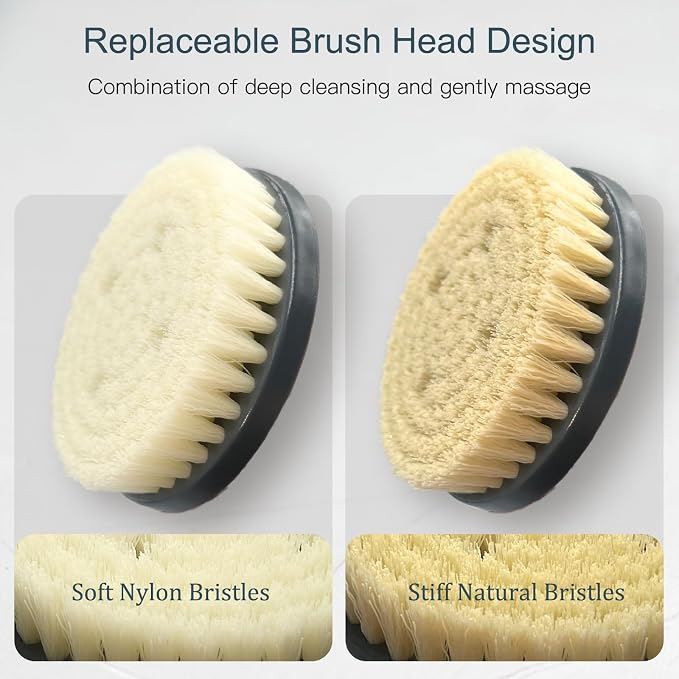 Back Scrubber for Shower, 20.5" Anti Slip Long Handle Bath Brush, Back Brush - Image 2