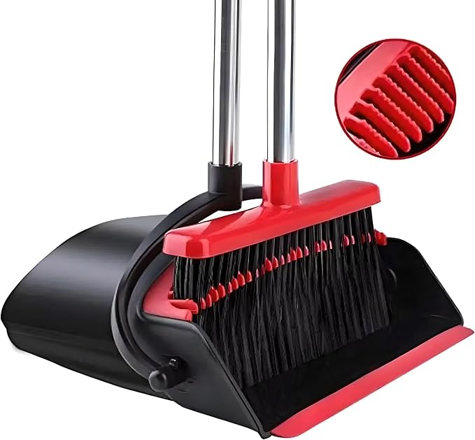 Broom and Dustpan Set – Upright Standing Broom by PlanetXpressCandyShop