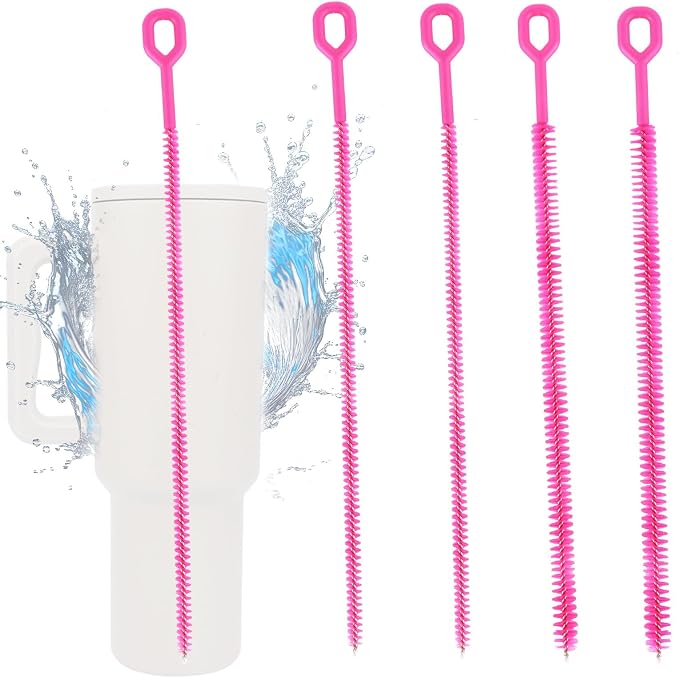 4pcs Straw Cleaner Brushes for Stanley, 8mm/0.31 Inch, 10mm/0.39 Inch, - Image 3