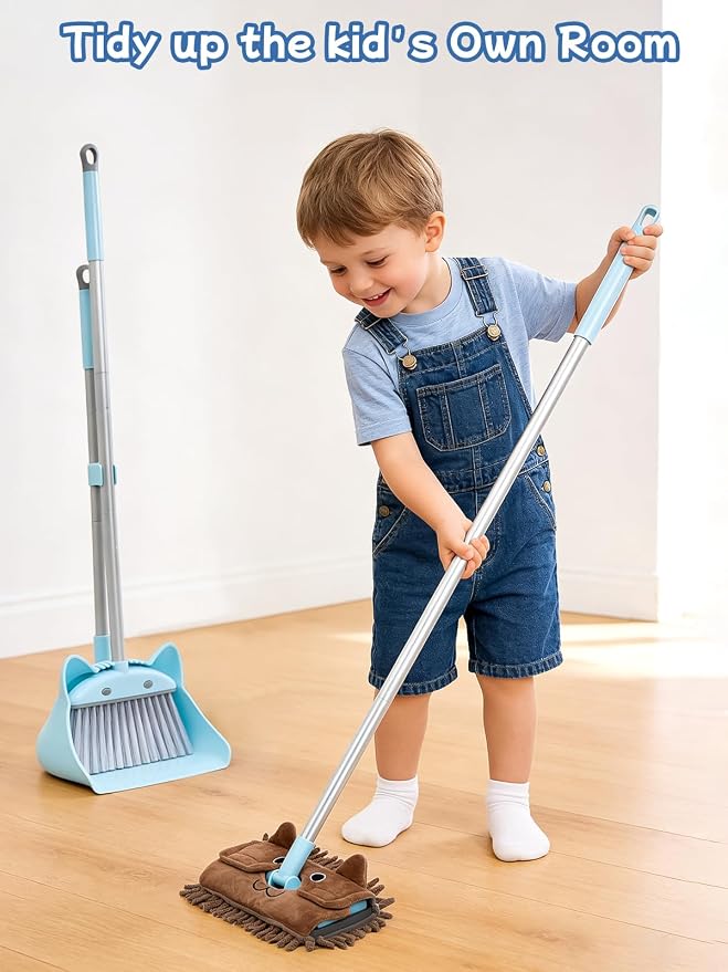 Kids Cleaning Toy 3-Piece Set - Image 7