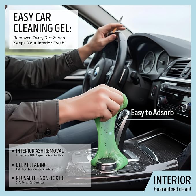MysticHome for Car Cleaning Gel 160g, Reusable Cleaning Putty for Interior - Image 4