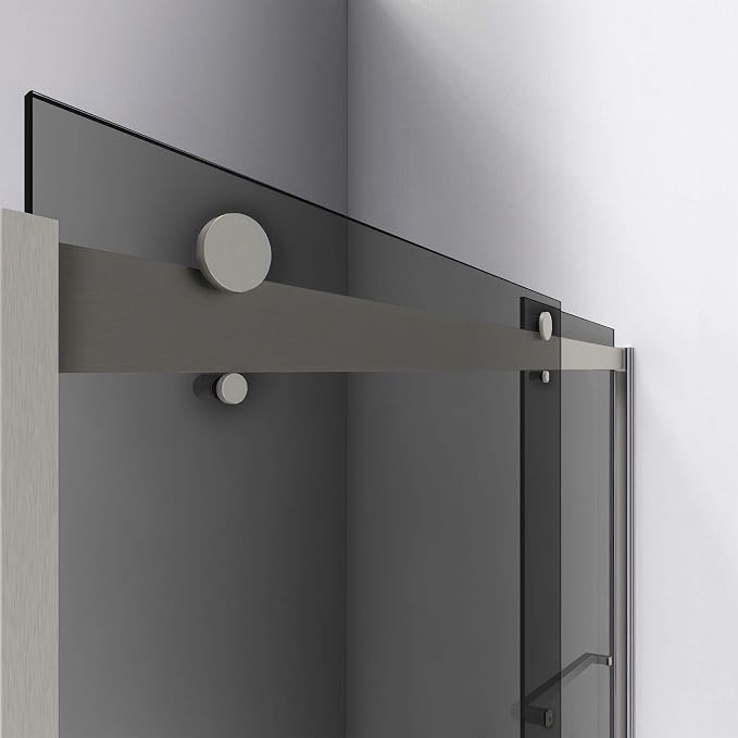 DreamLine Sapphire 56-60 inch W x 60 inch H Semi-Frameless Bypass Tub Door in - Image 3