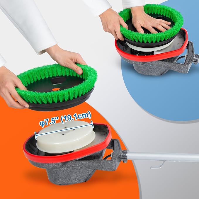 Commercial Scrub Brush for Orbital Floor Scrubber, Compatible - Image 3