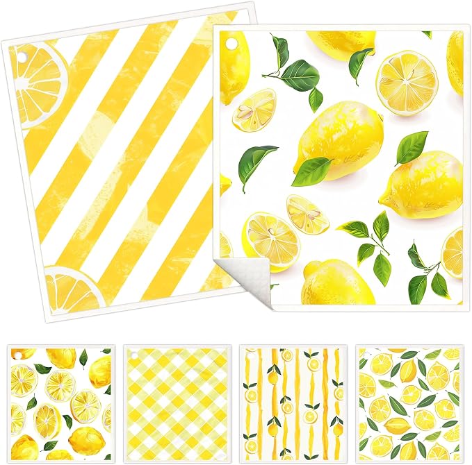 6 Pack Swedish Dishcloths for Kitchen by Unknown