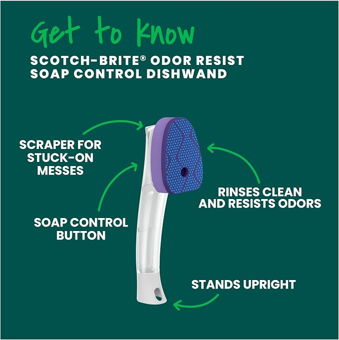 Scotch-Brite Scrub Dots Dishwand Refills - Image 3