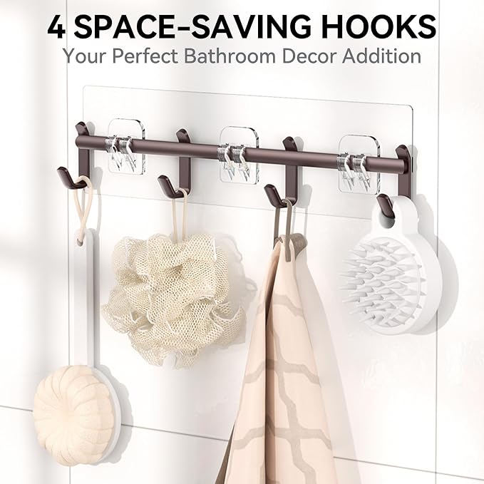 YASONIC Shower Caddy, 6 Pack Large Capacity shower Organizer - Image 4