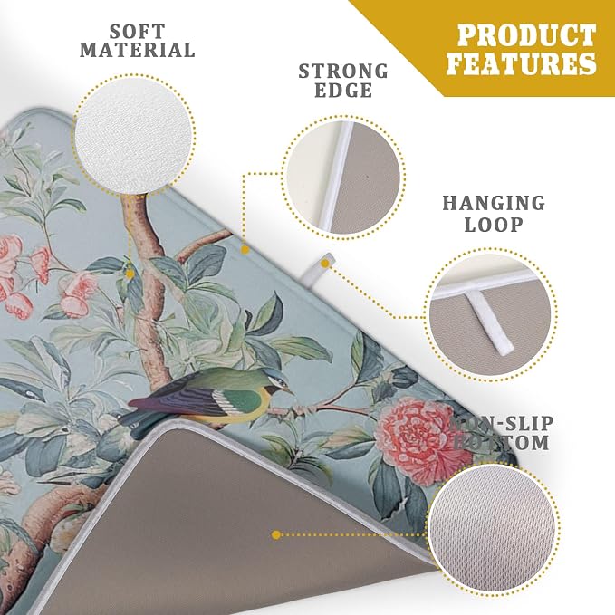 Khope Chinoiserie Dish Drying Mat - Image 4