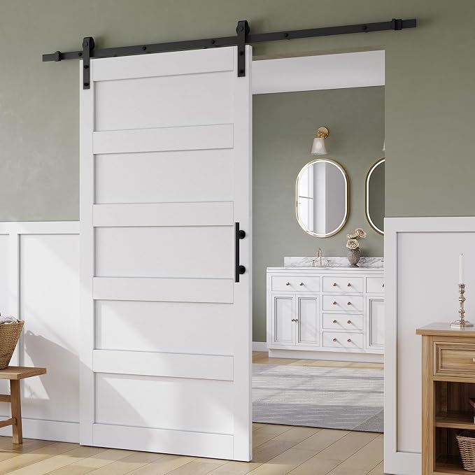 SmartStandard 40in x 84in Sliding Barn Door - Image 2