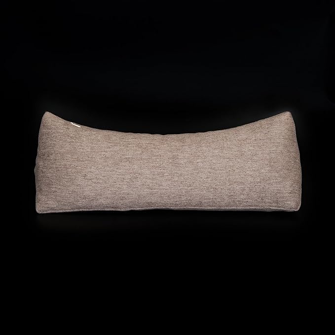 Buckwheat Neck Support Pillow Cervical Neck Cylinder Bolster Pillow, Buckwheat by GLORYSEASON