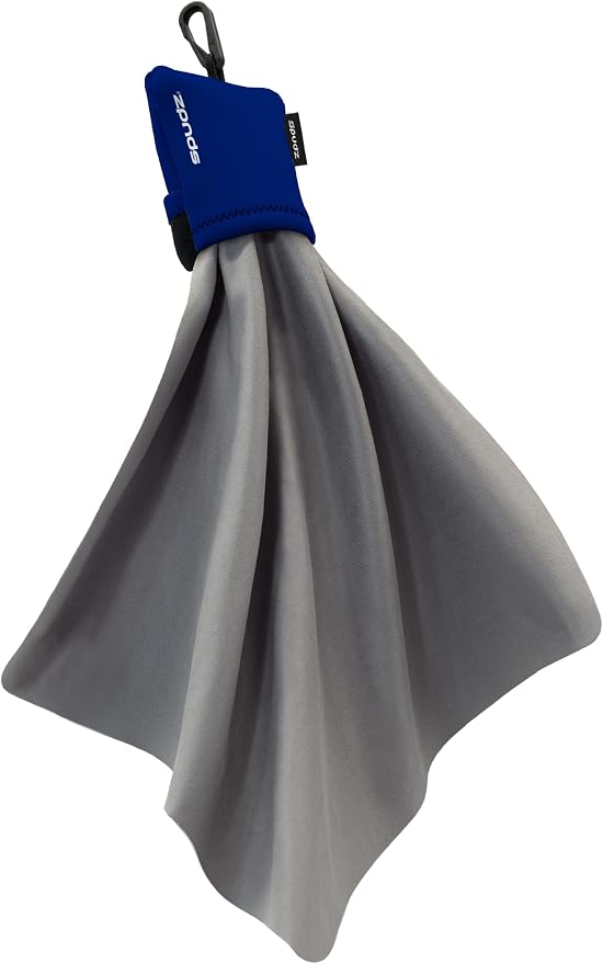 SPUDZ Ultra Microfiber Lens Cleaner – Closable Pouch, Washable – by ALPINEINNOVATIONS