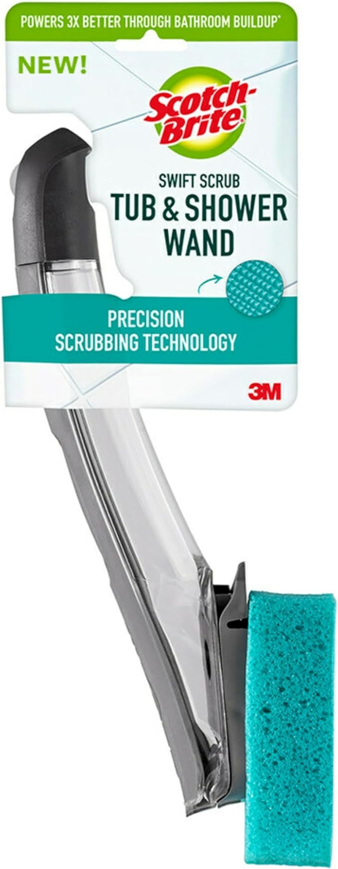 Scotch-Brite Scrub Tub & Shower Wand, Glass Door, Shower and Bath Cleaner by Scotch-Brite
