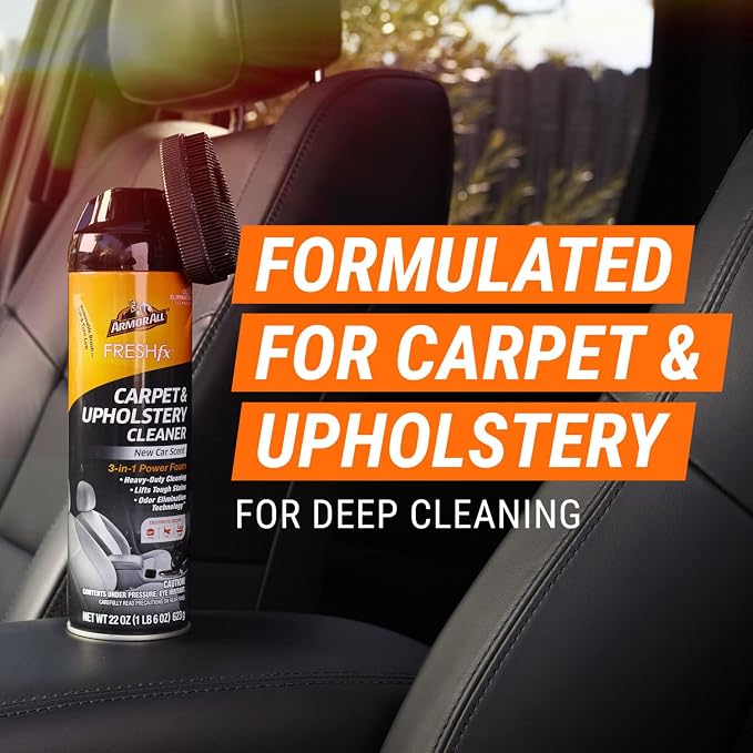 Armor All Carpet and Upholstery Cleaner Spray, Car Upholstery Cleaner - Image 3