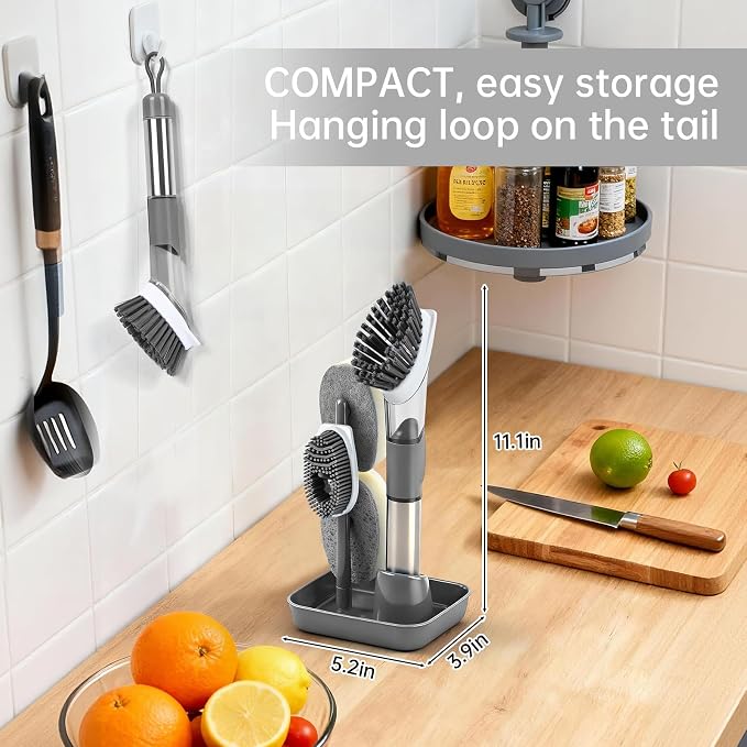Soap Dispensing Scrub Brush - Image 7