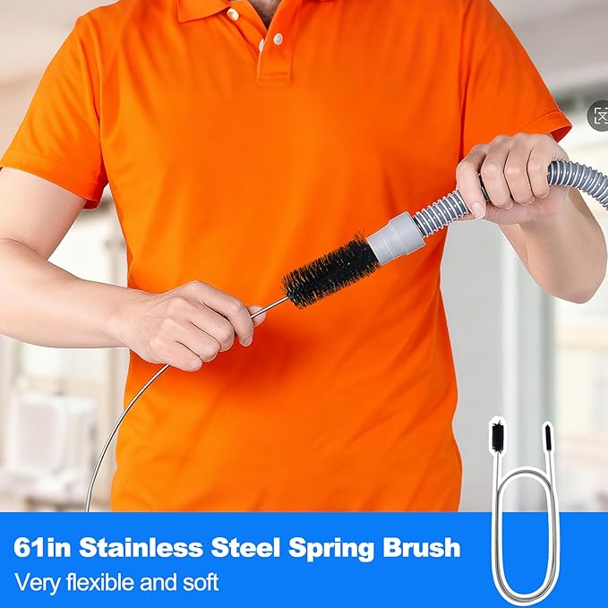 P Trap Cleaner Set, 3 IN 1 P Trap Brush - Image 4