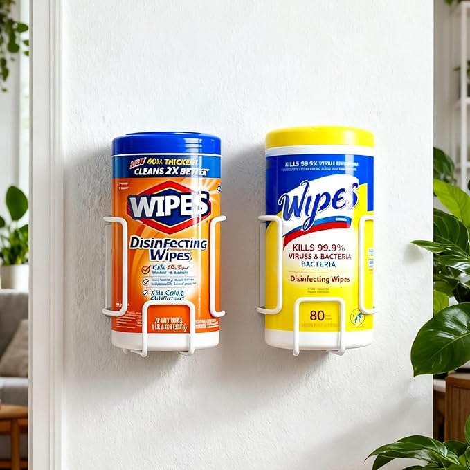 Wall-Mount Wipes Holder, Wipes Dispenser - Image 2