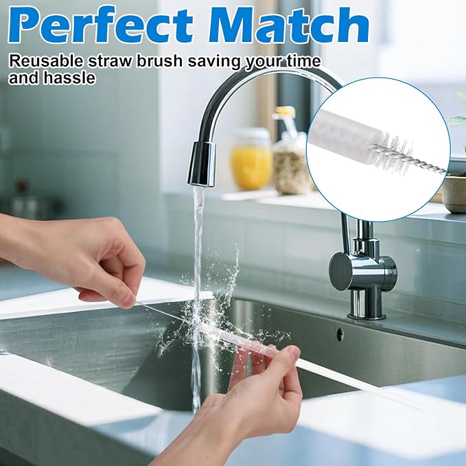 Palksky 5 in 1 Water Bottle Cleaning Brush Set - Image 6