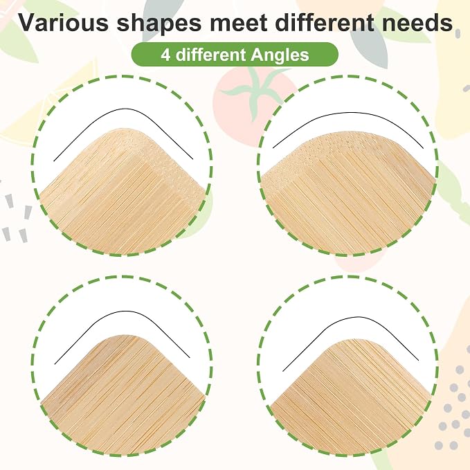3pcs Bamboo Pot Scraper Tool Food Scraper - Image 2