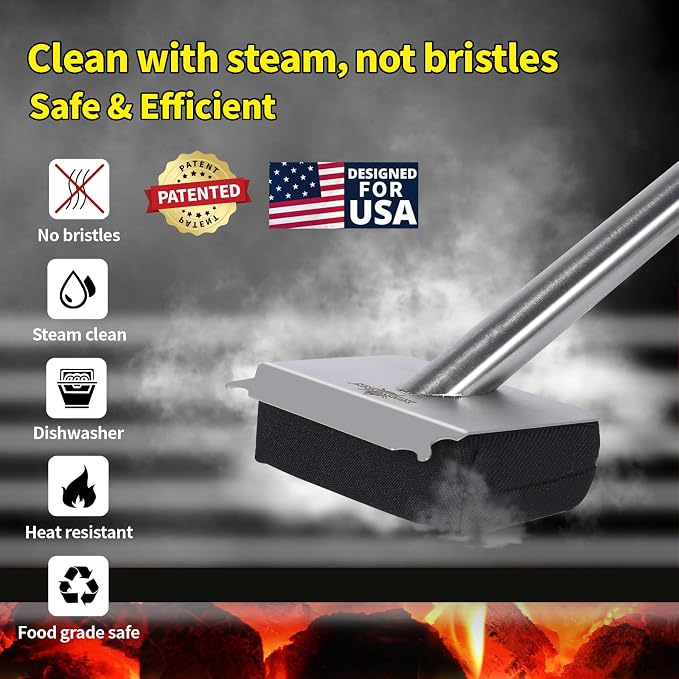Grill Brush Bristle Free - Image 3