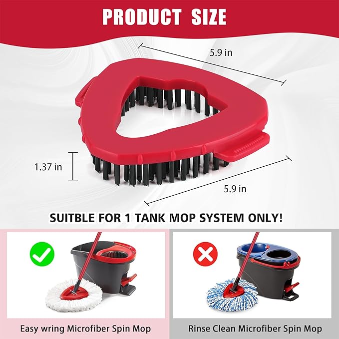 2 Pack Scrub Brush Replacement Head - Image 2