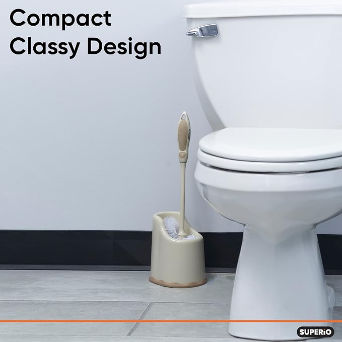 Superio Toilet Bowl Brush and Holder - Image 5