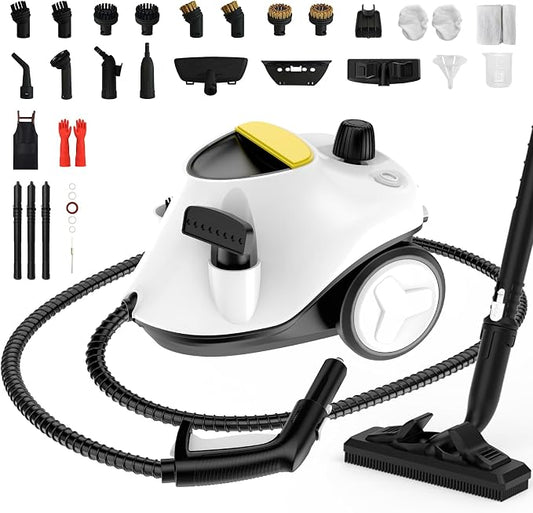 Steam Cleaner, 3 Minutes Fast Heating，for Floors, Grout and Cars by STRCEAT