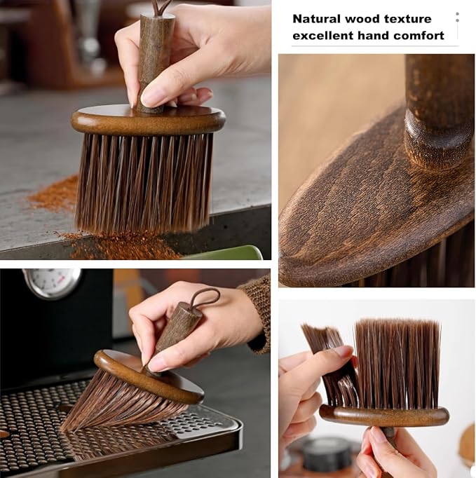 2PCS Coffee Grinder Cleaning Brush, Coffee Filter Cleaning Brush, Dusting - Image 4
