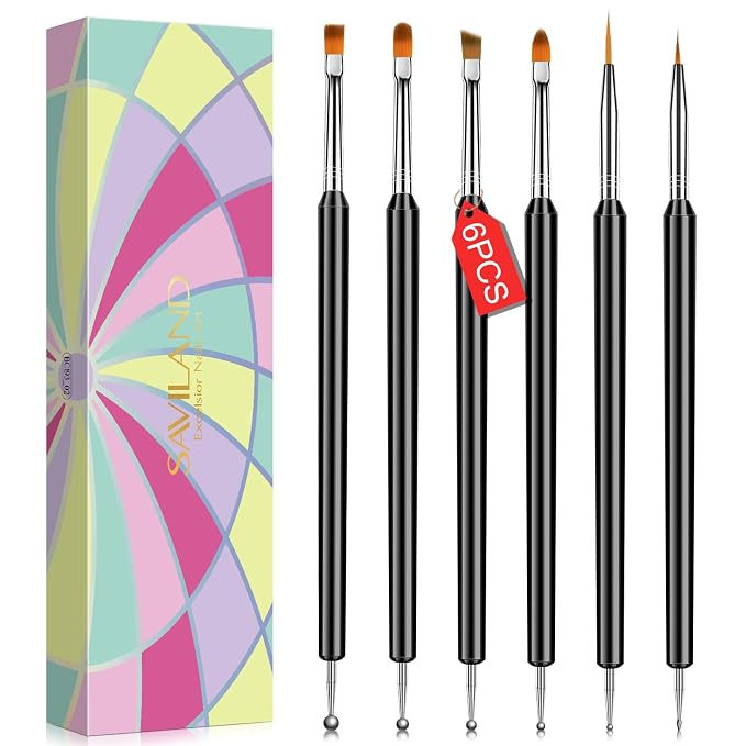 SAVILAND Nail Art Brushes Set by SAVILAND