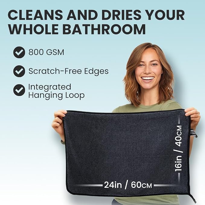 Shiny Wipes XL Drying Towel, The Original, Ultra Absorbent Twisted-Loop Design - Image 8