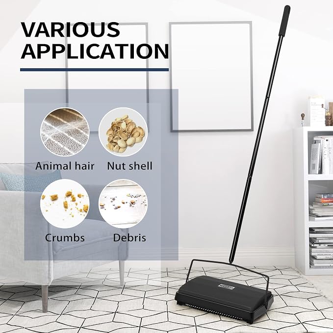 JEHONN Carpet Floor Sweeper Manual - Image 4