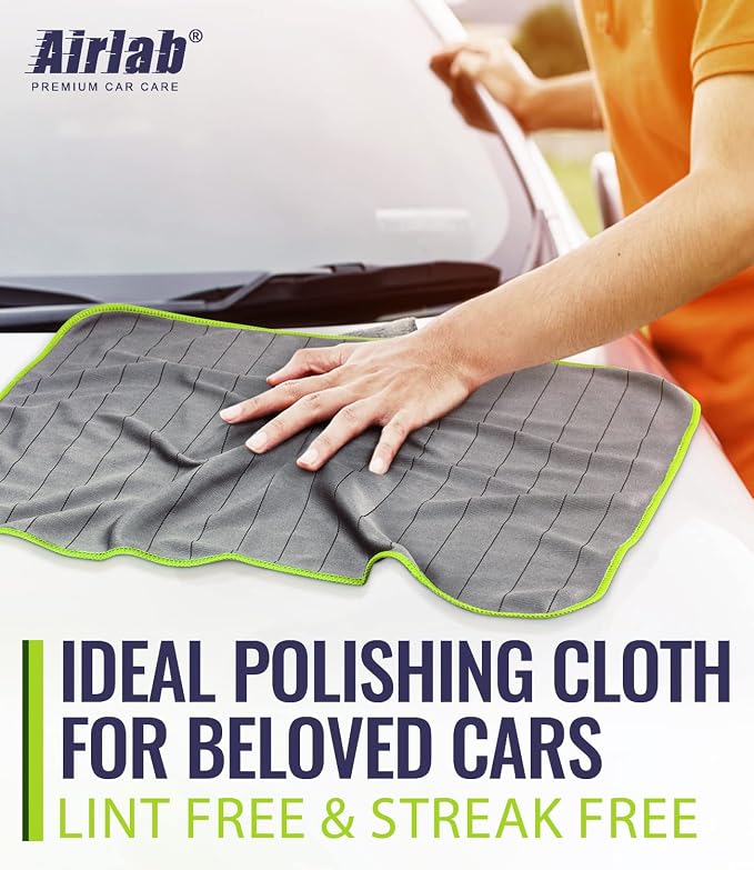 Airlab Magic Cleaning Cloth Window Glass Cleaner Carbon Microfiber Towels - Image 6
