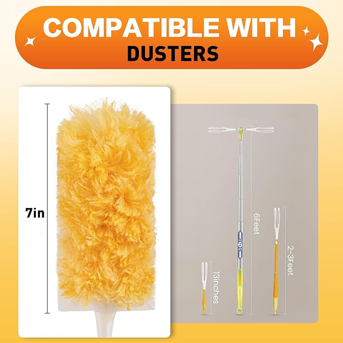 Heavy Duty Duster Refills, Disposable Dusters Kit - Image 4