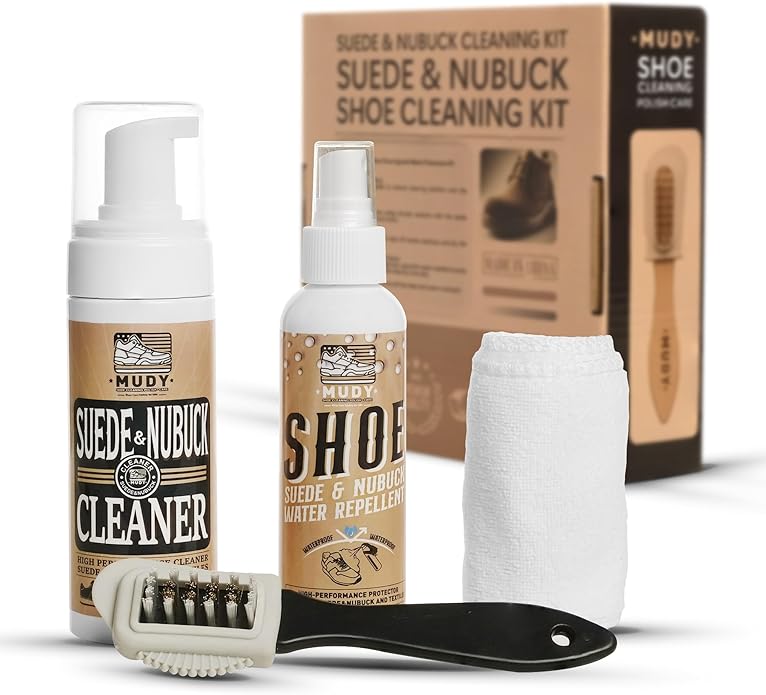 Suede Shoe Cleaner Nubuck Shoe Cleaner and Water Repellent by ShoeCareFactoryforUSA
