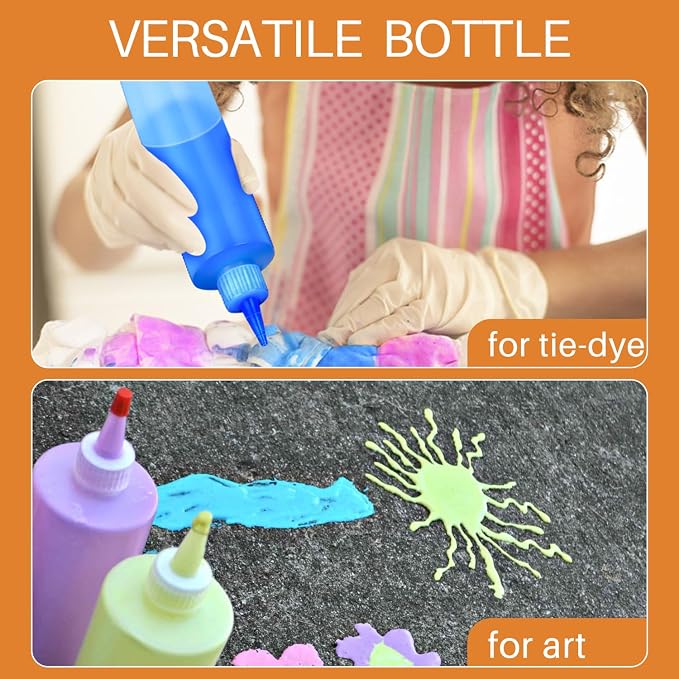 Squeeze Bottles, 16oz Plastic Condiment Squeeze Bottles - Image 6