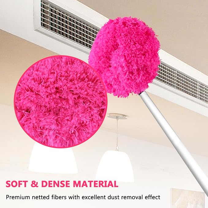 Ceiling Fan Cleaner Duster Reusable Microfiber Ceiling Fan Blade Cleaner - Image 5