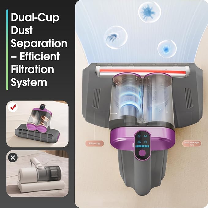 Cordless Handheld Vacuum for Mattress, Sofa & Carpet - Image 7