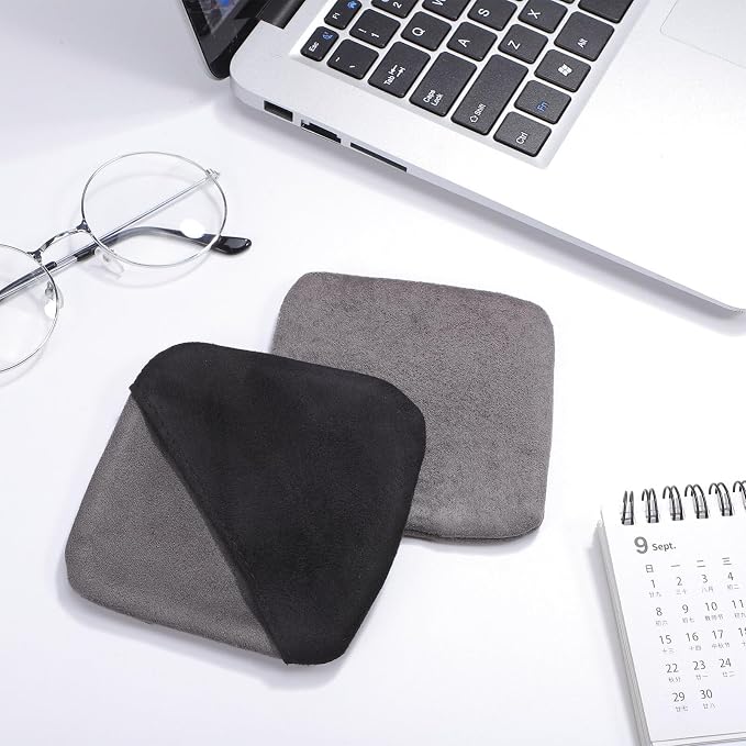 2-Pack Screen Cleaning Cloths 4.13X4.13In Microfiber Pads - Image 6